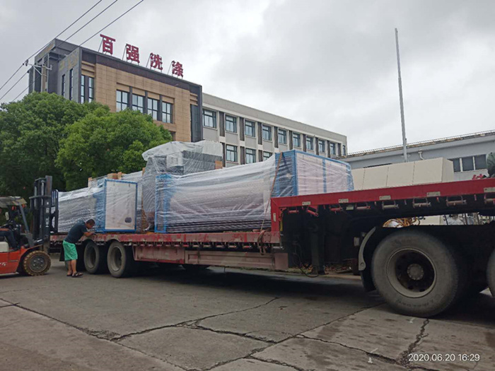 抗擊疫情 為衛生事業添磚加瓦  百強洗滌設備三天發貨五地