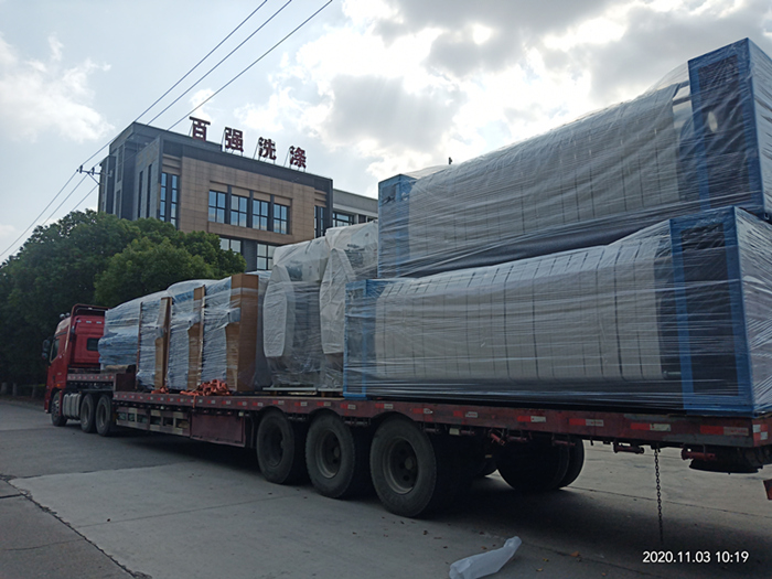 百?gòu)?qiáng)洗滌設(shè)備發(fā)貨安徽六安和湖南
